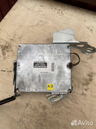 Блок управления двигателем toyota rav4
