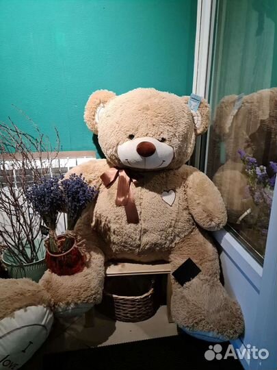 Плюшевый медведь новый