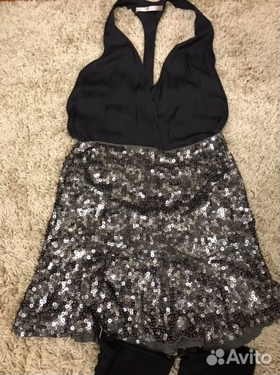 Новогодний образ Юбка и топ Zara 40-42