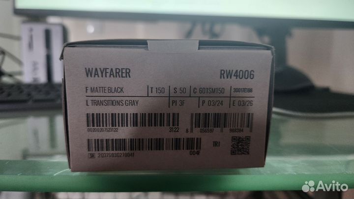 Очки ray ban с камерой Wayfarer хамелеоны 50