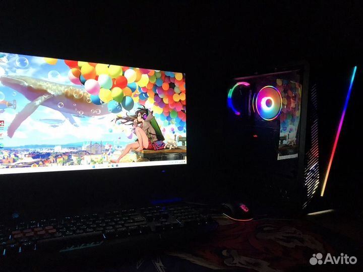 Игровой компьютер i7/Rx 580/16gb/ssd