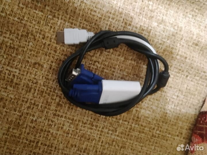 Кабель с vga на hdmi и блоки