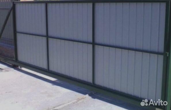 Ворота с монтажом 4.5м