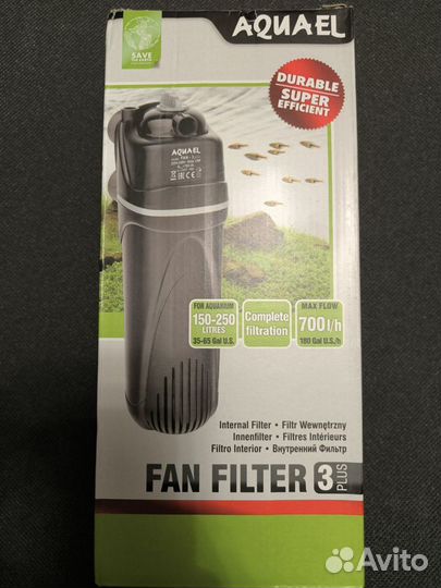 Внутренний фильтр aquael FAN 2 plus, 450 л/ч