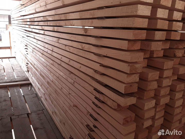 Доска строганная 40х100х6000 сосна