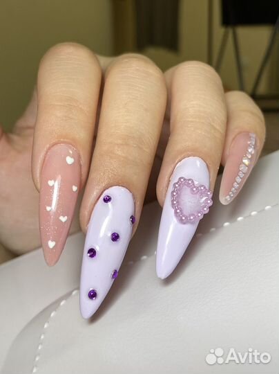 Маникюр, наращивание, гель-лак