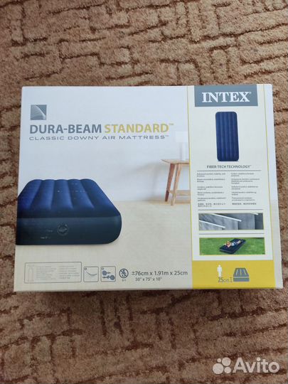 Надувной матрас intex новый