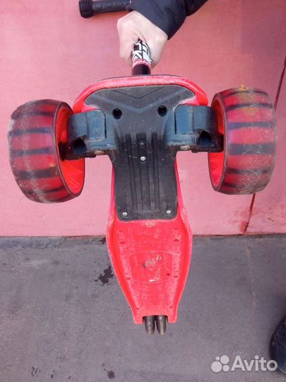 Самокат детский трехколесный бу