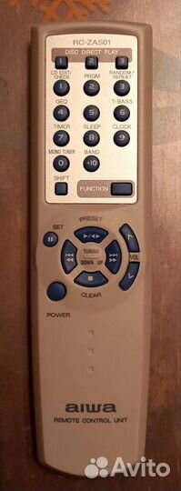 Пульт RC-ZAS01 для aiwa NSX-BL46