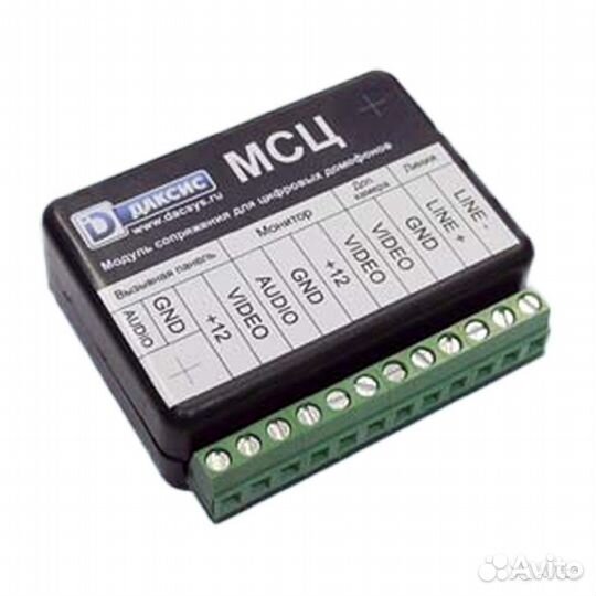 Адаптер согласования координатных домофонов и виде