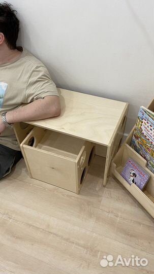 Детский стол и стул