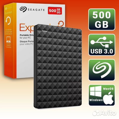Внешний жесткий диск seagate 1Тб купить в Москве с доставкой ...