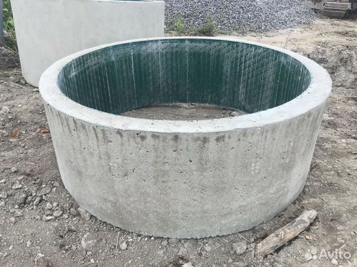 Железобетонное кольцо футерованное