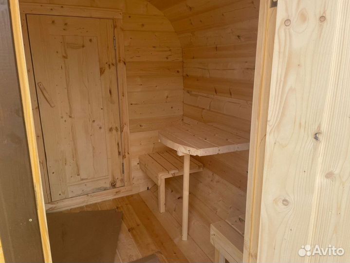Баня бочка квадро в наличии