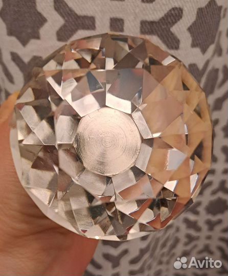 Стеклянная пробка на подарок винный набор