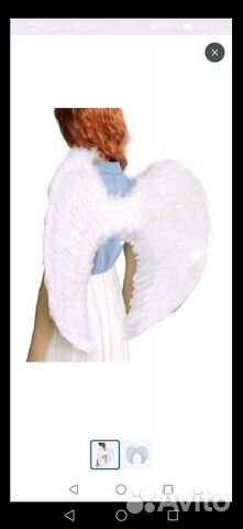 Крылья Ангела и нимб