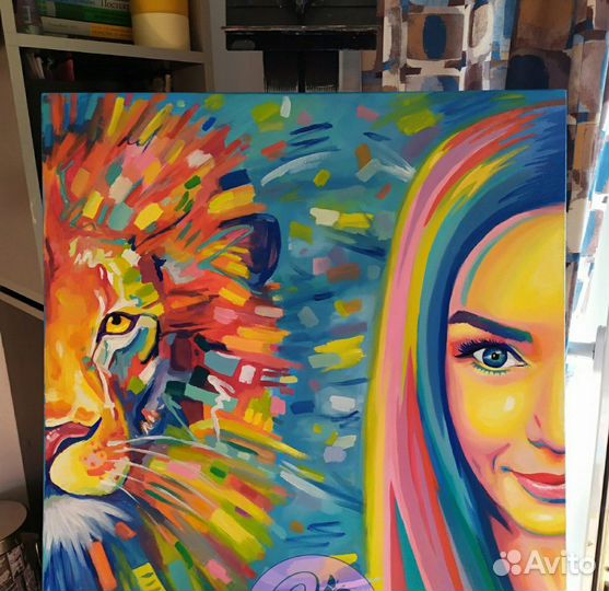 Портрет по фото маслом Омск портрет на заказ