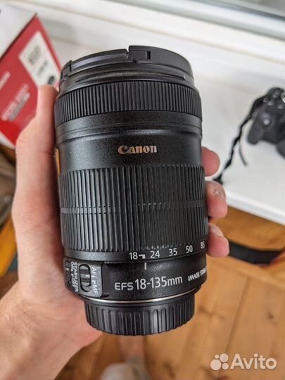 Фотоаппарат canon 600d и объектив canon 18 135 is