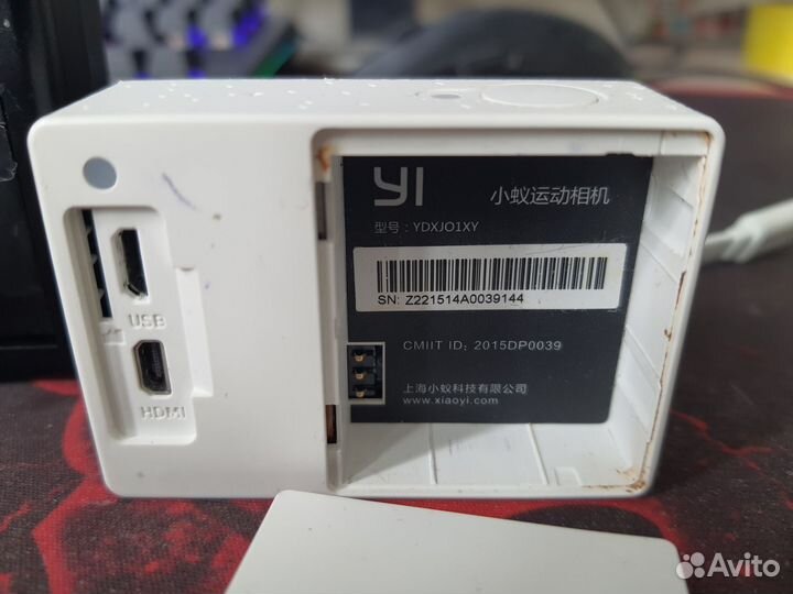 Xiaomi yi action на восстановление + аккумуляторы