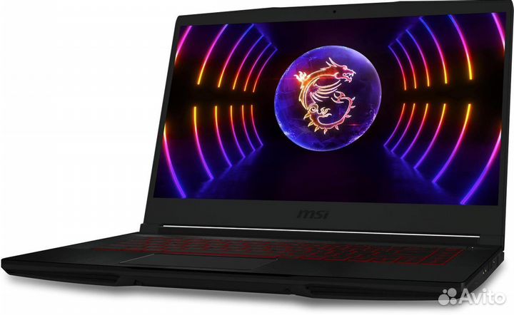 Ноутбук MSI GF63 Thin RTX3050 i5 12450h 16/512gb