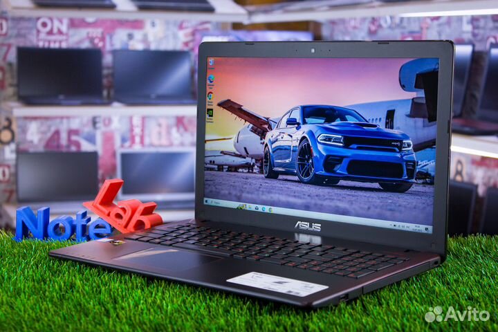 Игровой ноутбук Asus i7, GTX950, 16Gb, 120Gb+1Tb