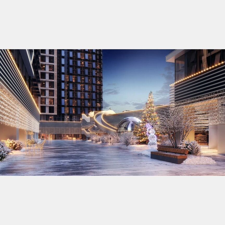 Апартаменты-студия, 20,6 м², 12/35 эт.