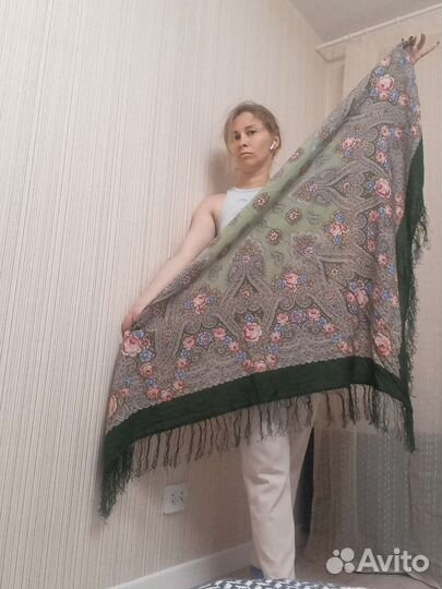 Платок шаль павлопасадский