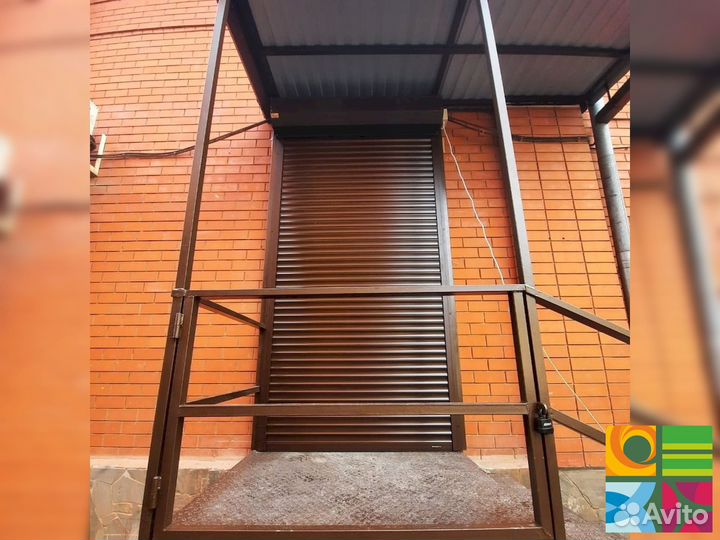 Рольставни на двери