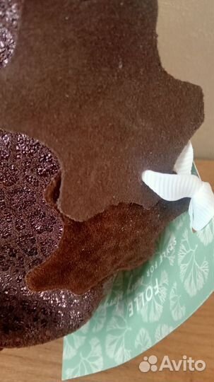 Новая сумка натуральная кожа с замшей