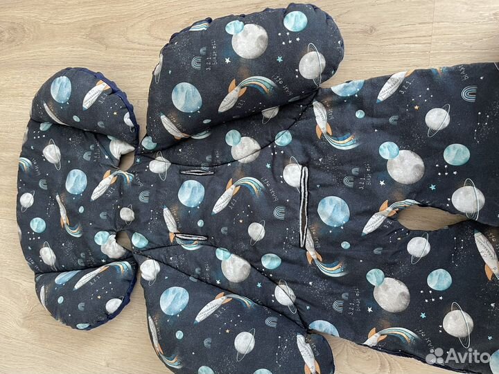 Вкладыш в автолюльку и качели мама ру