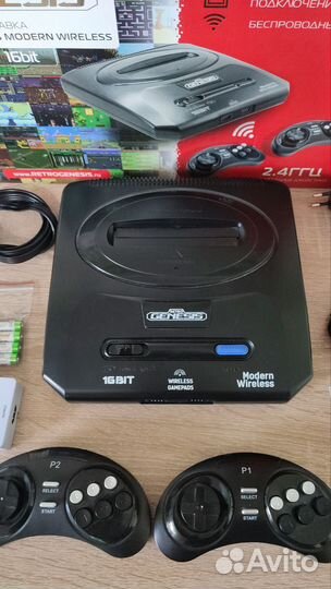 Sega Retro genesis 16 bit (wireless pad)