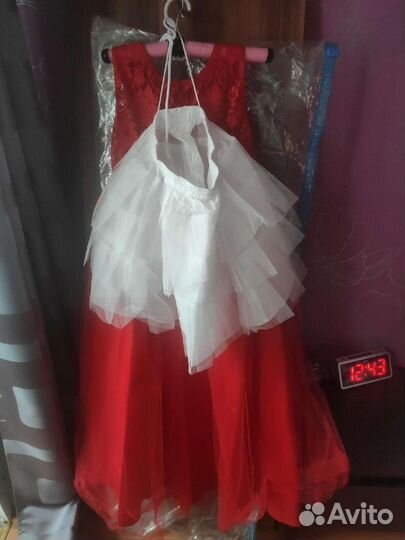 Вечернее платье для девочек рост 140