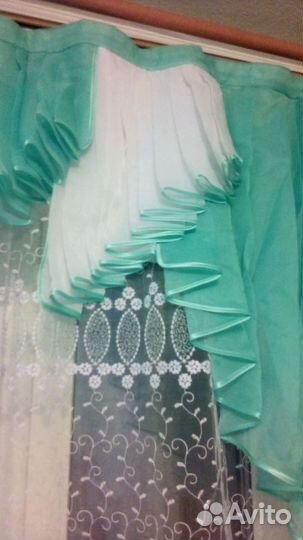 Ламбрекен на 2 окна 3,3*2,5м