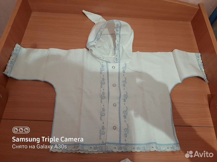 Крестильный костюм на мальчика от 1г до 2х лет