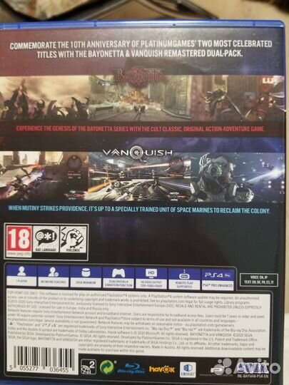 Bayonetta vanqish ps4