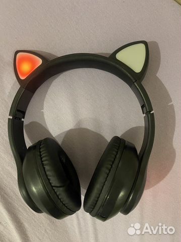 Наушники беспроводные с ушками