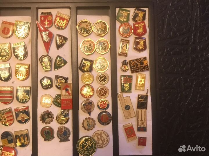 Значки гербы городов советские