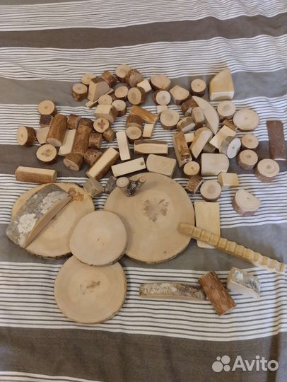 Вальдорфский деревянный конструктор