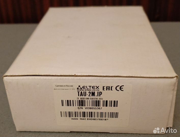 Шлюз Eltex TAU-2M.IP