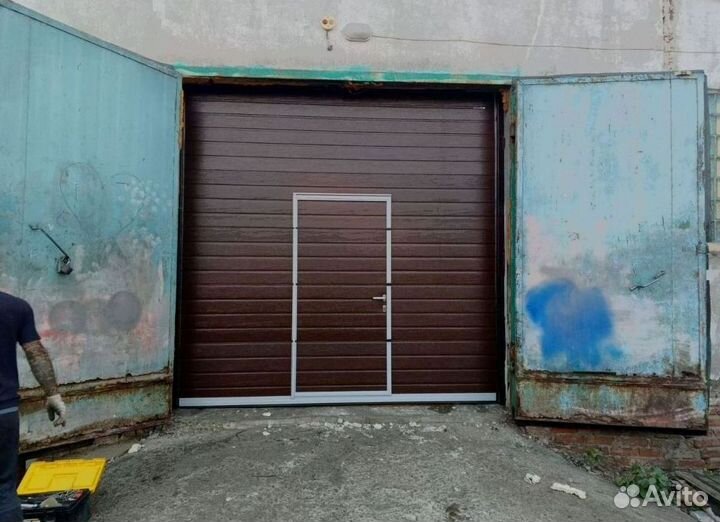 Автоматические ворота с монтажом