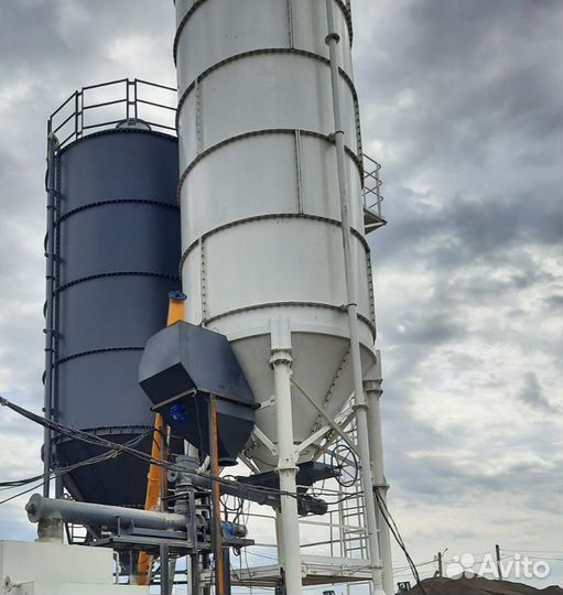Силос цементный сцр 35-200 тонн
