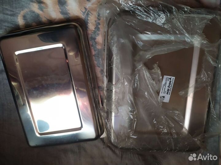 Лотки медицинские металлические. Комплект