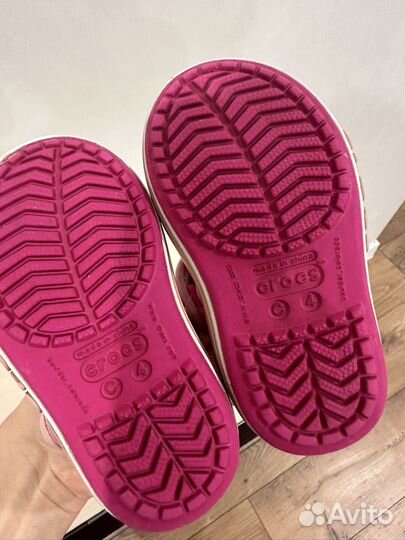 Сандалии crocs c4 для девочек