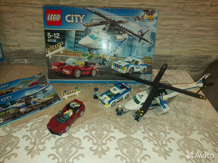 Конструктор lego cityстремительная погоня60138