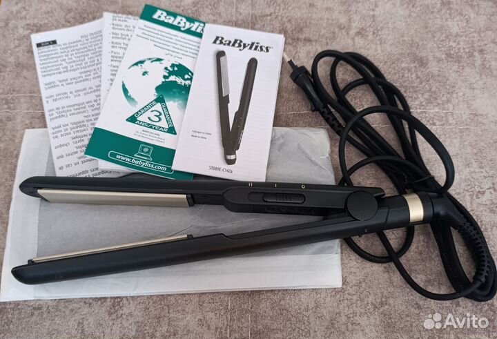 Выпрямитель для волос новый babyliss