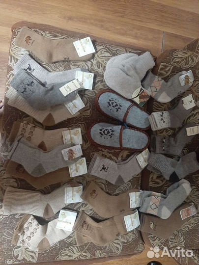 Монгольские изделия из верблюжей шерсти