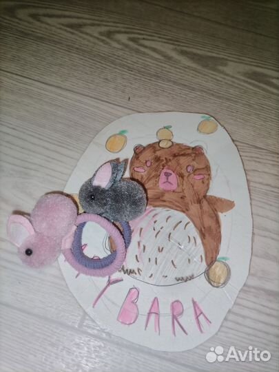 Наклейки капибара