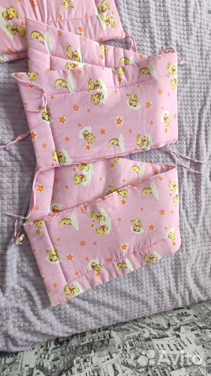 Бортики в детскую кроватку