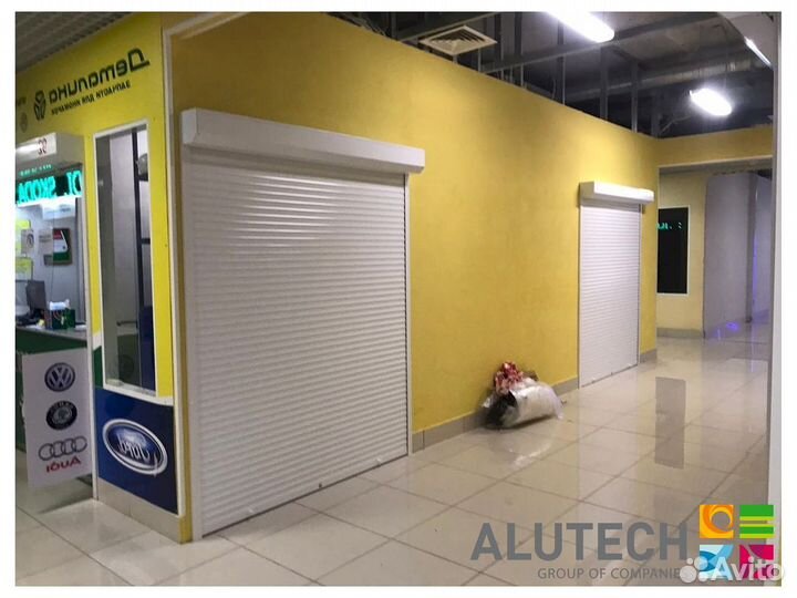 Рольставни на двери