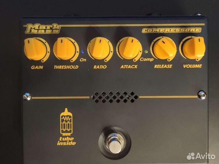 Markbass compressore, ламповый компрессор для баса